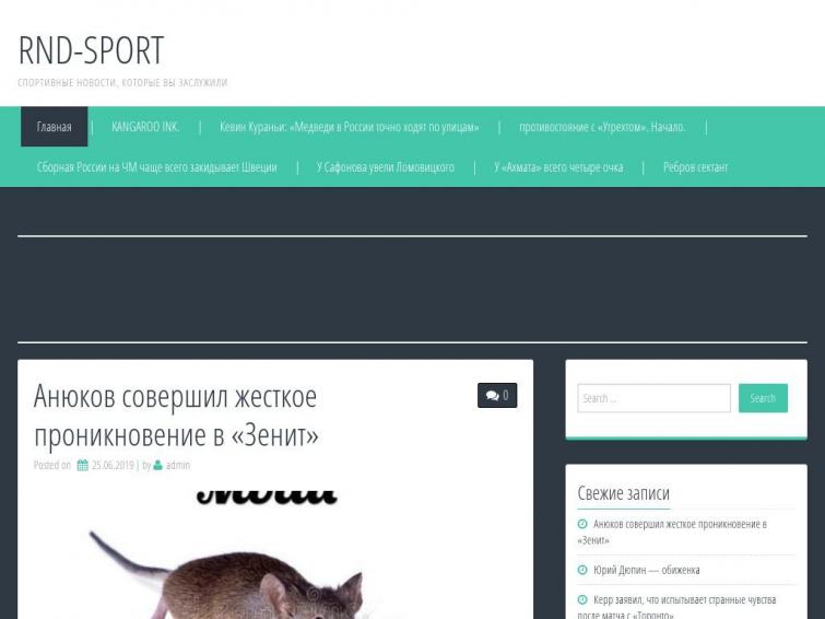 Оригинальный формат спортивных новостей (Адсенс)