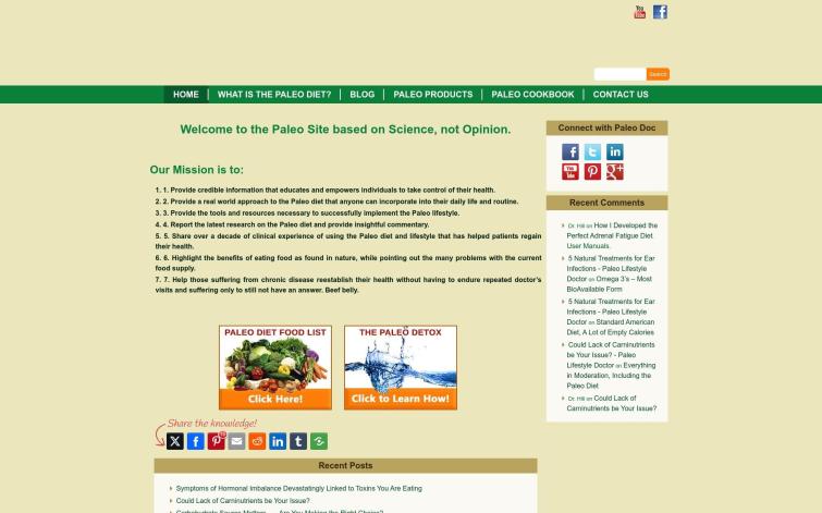 Бурж Палео-диета, Adsense
