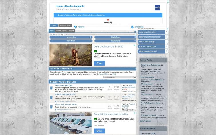 Бурж Форум фанатов Звездных войн. Adsense, трафик