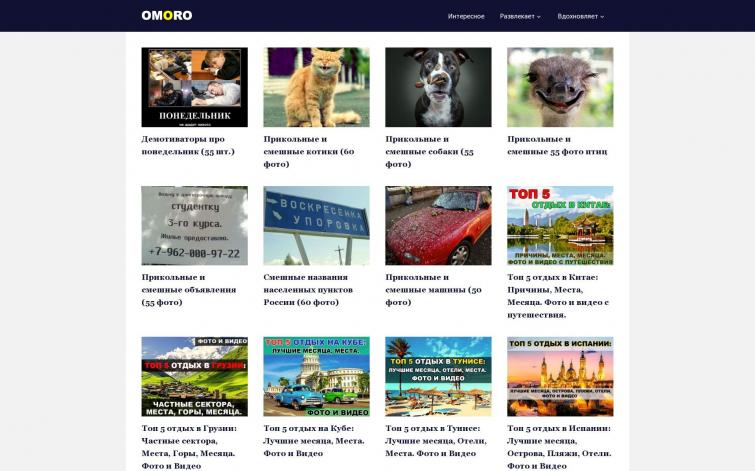 Omoro.ru - доход 10 000р только рся и адсенс, уник контент