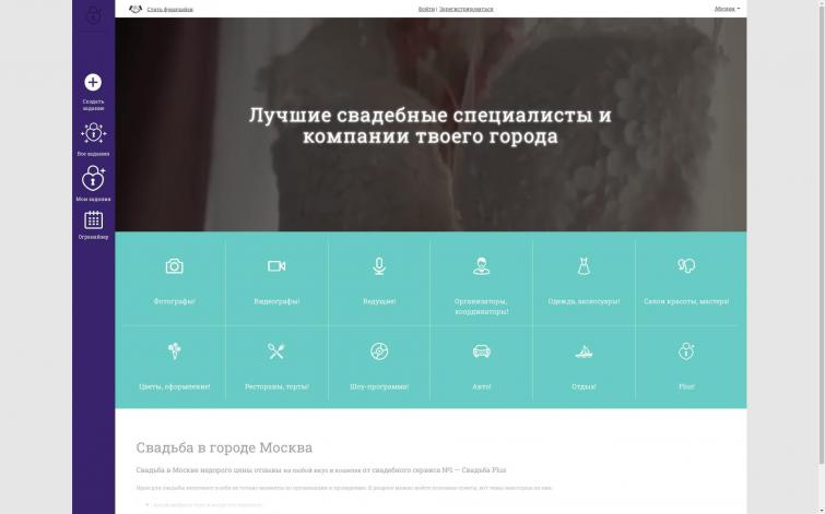 IT бизнес - сервиса №1 Свадьба Plus