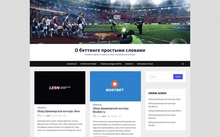 Перспективный СДЛ о ставках на спорт