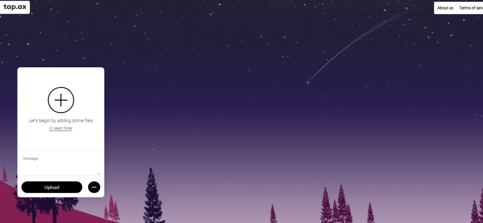 Сервис для отправки файлов (аналог wetransfer)