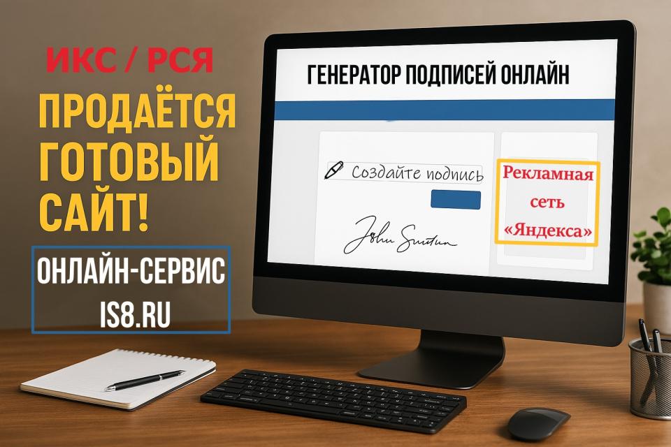 Сервис подписей - iS8.ru / ИКС, РСЯ