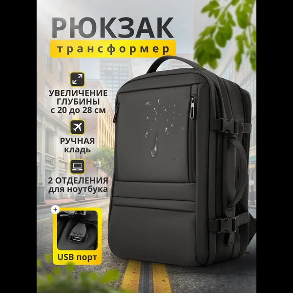 Карточка товара на Wildberries, мужской рюкзак, 300 отзывов рейтинг 4,9