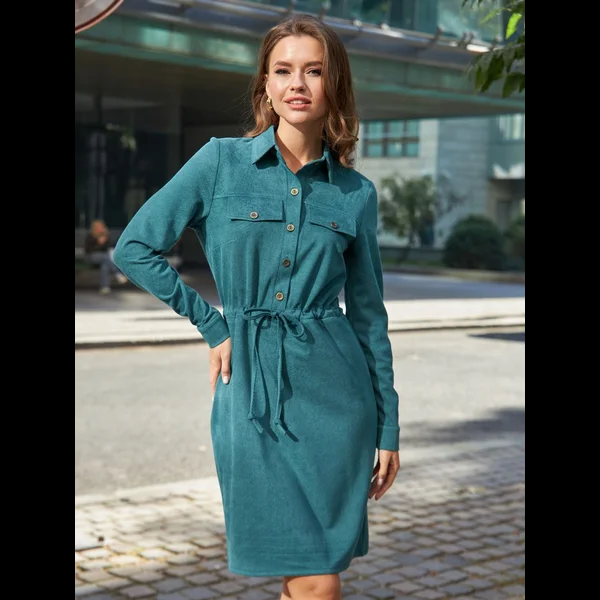 Карточка платье женское офисное