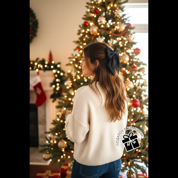 Бант на заколке